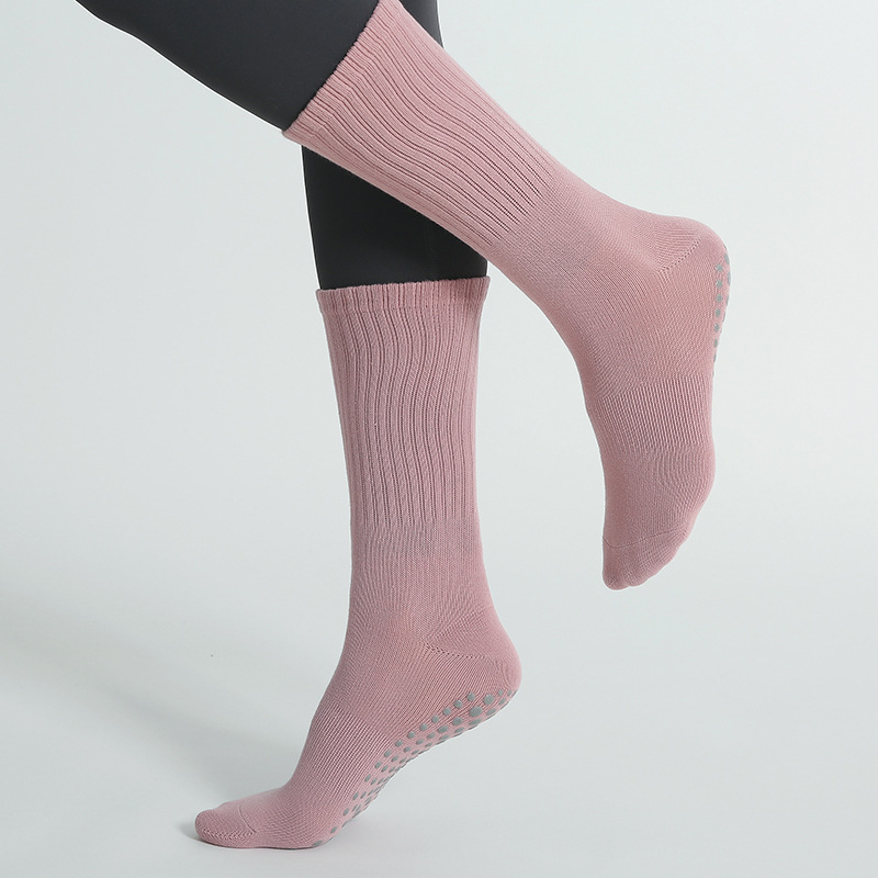Youtube Yoga Pilates - Chaussettes de yoga pour femmes, en
