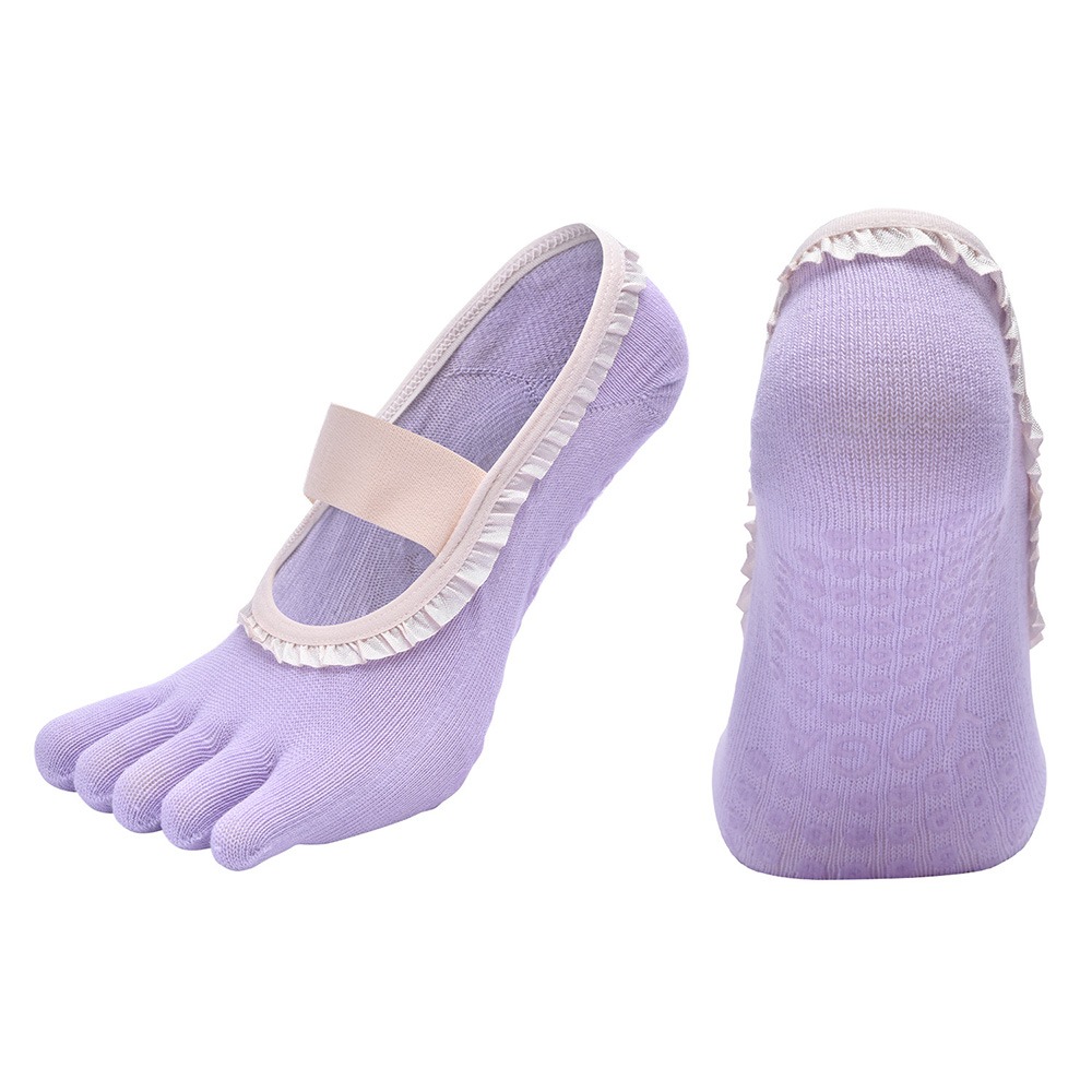 Pilates Yoga Class - Chaussettes de yoga créatives antidérapantes en