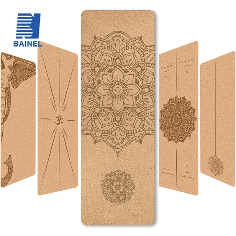 Pilates Yoga En Ligne - Tapis de Yoga en liège naturel