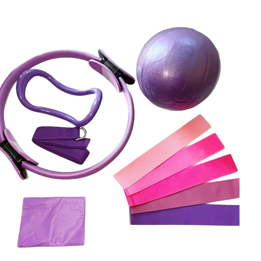 Pilates Yoga Home Workout - LOGO personnalisé 5 pièces maison gymnastique