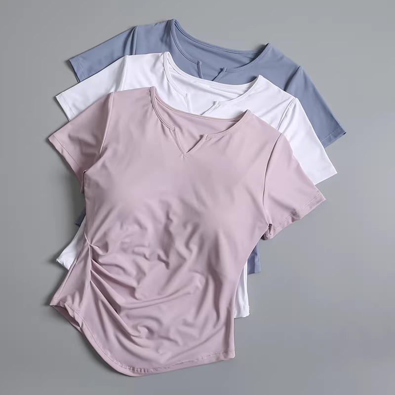 Pilates Yoga Wrap Top - Haut de yoga pour femme avec