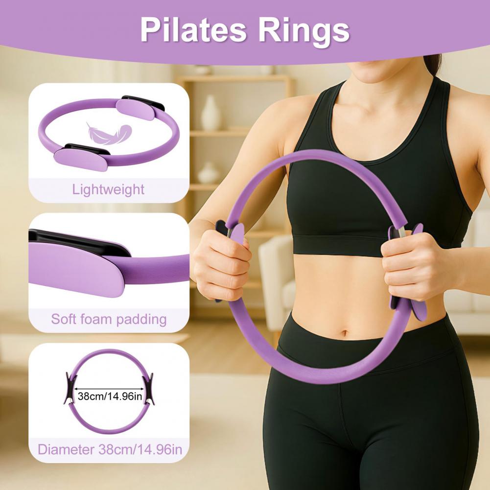 Pilates Yoga Home Workout - Femmes Yoga Fitness anneau cercle Pilates