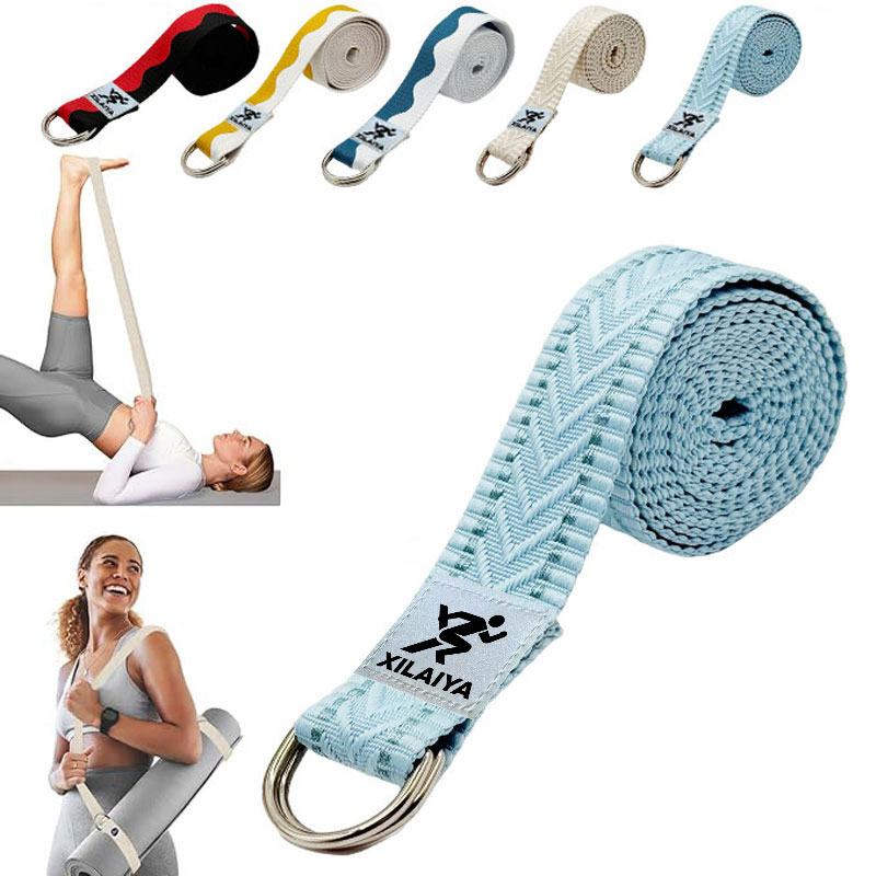 Pilates Yoga Shoes - Sangle réglable antidérapante, adaptée au yoga,