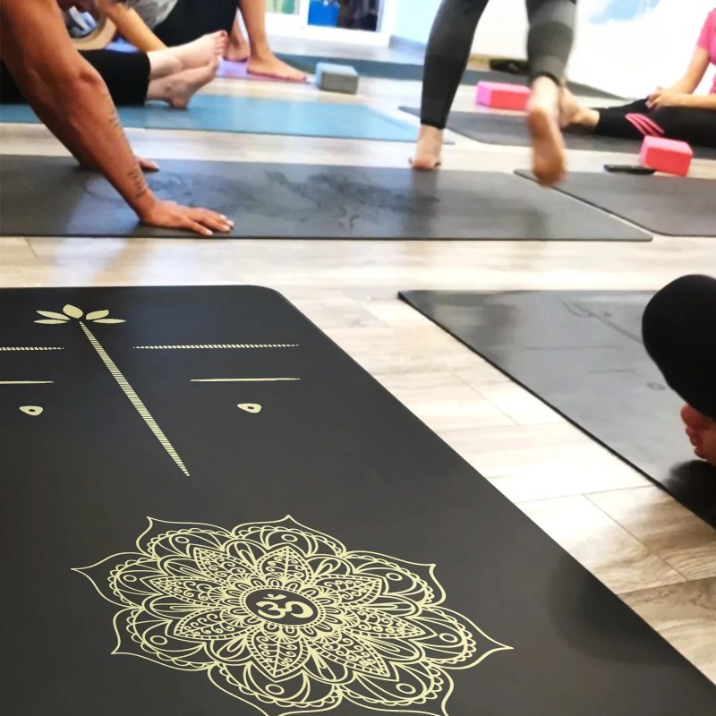 Tapis de yoga en caoutchouc ép - Pilates Yoga En Ligne avis et prix