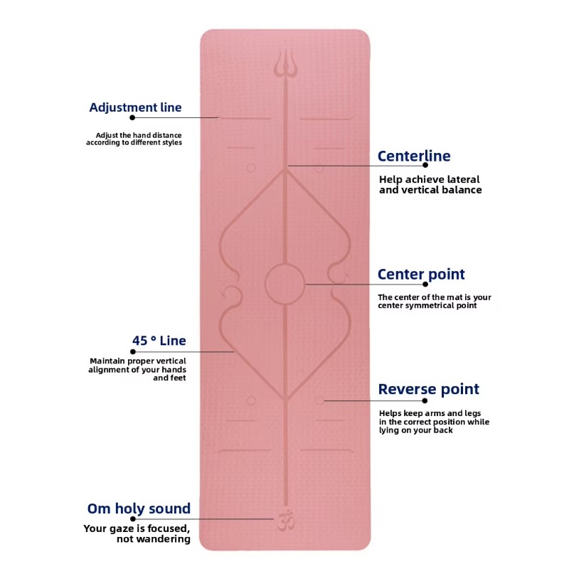 YTYIN Tapis de yoga pliable en - Pilates Yoga En Ligne avis et prix