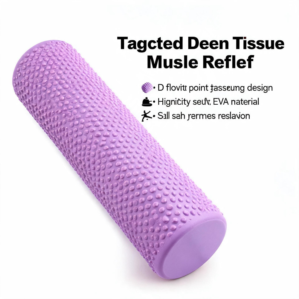 Rouleau de yoga rond en mousse - Pilates Yoga Home Workout avis et prix
