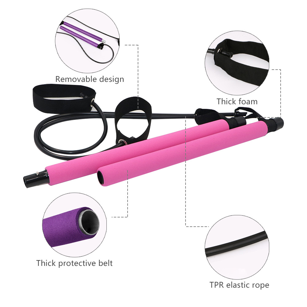Bâton de barre de pilates de y - Pilates Yoga Home Workout avis et prix