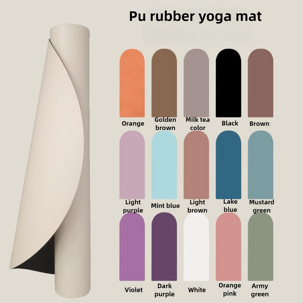 Tapis de Yoga en caoutchouc PU - Pilates Yoga En Ligne avis et prix