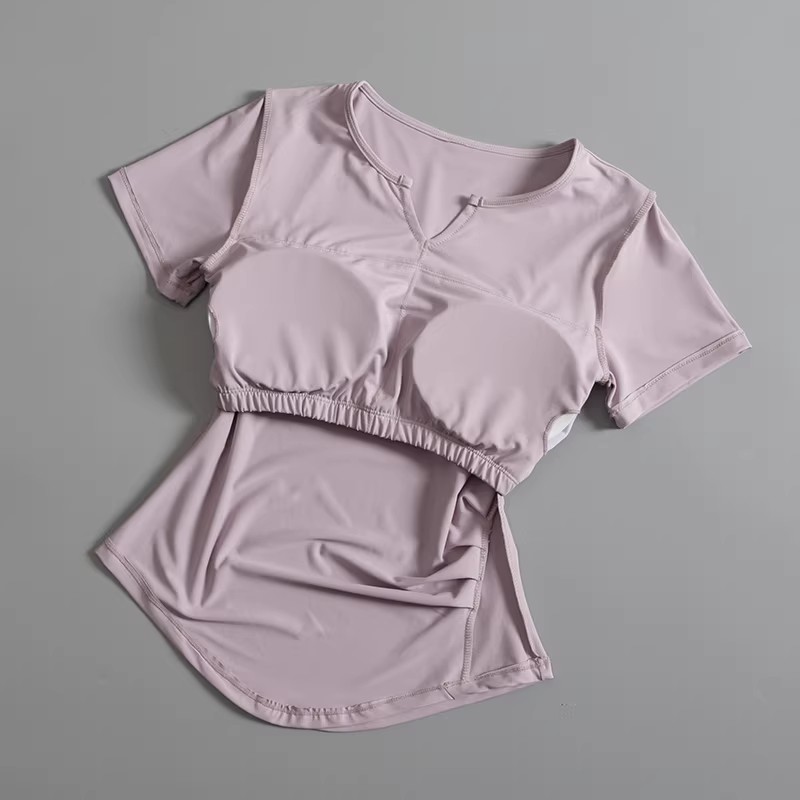 Haut de yoga pour femme avec c - Pilates Yoga Wrap Top avis et prix