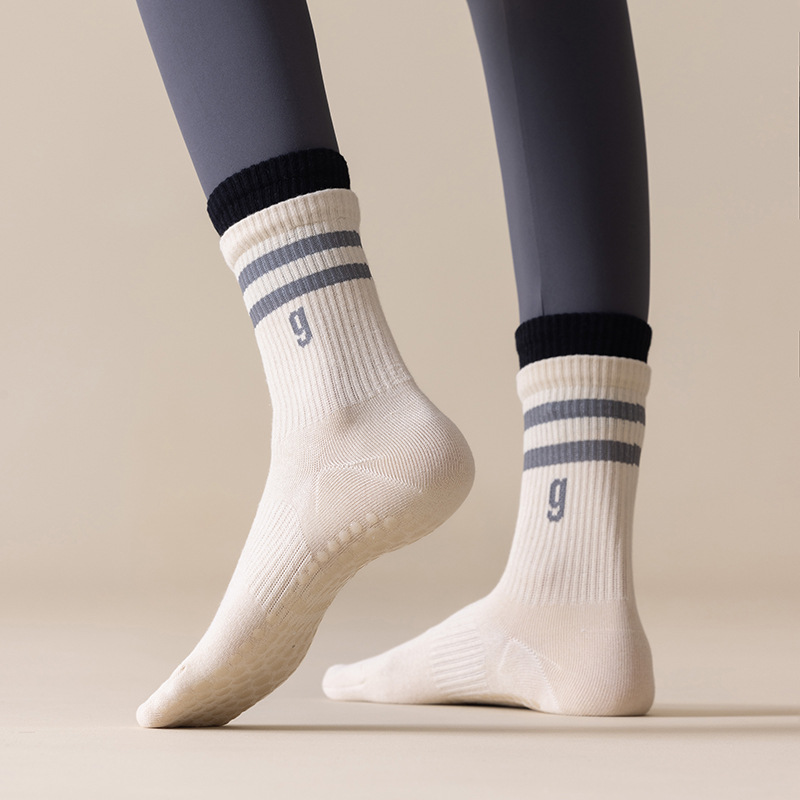 Chaussettes de Yoga en coton a - Youtube Yoga Pilates avis et prix
