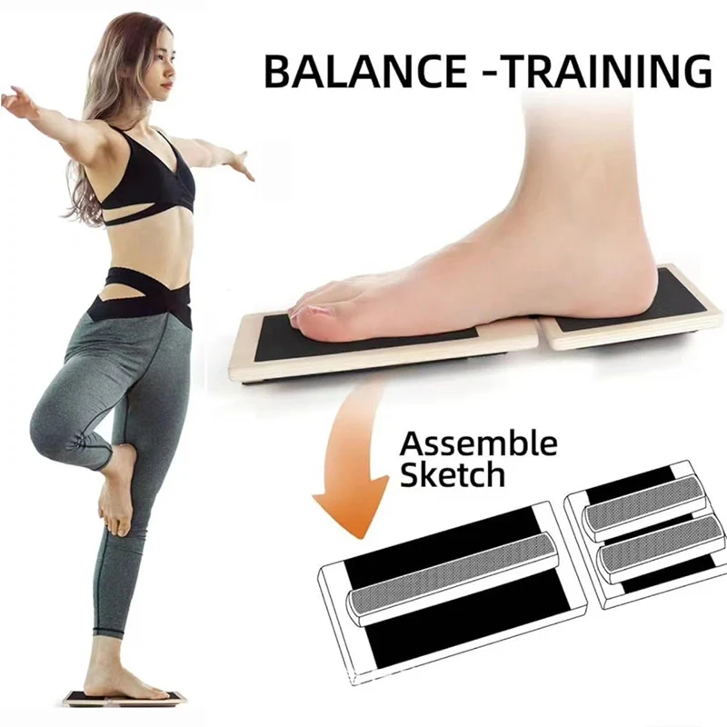 Planche d'équilibre en bois po - Pilates Yoga Shoes avis et prix