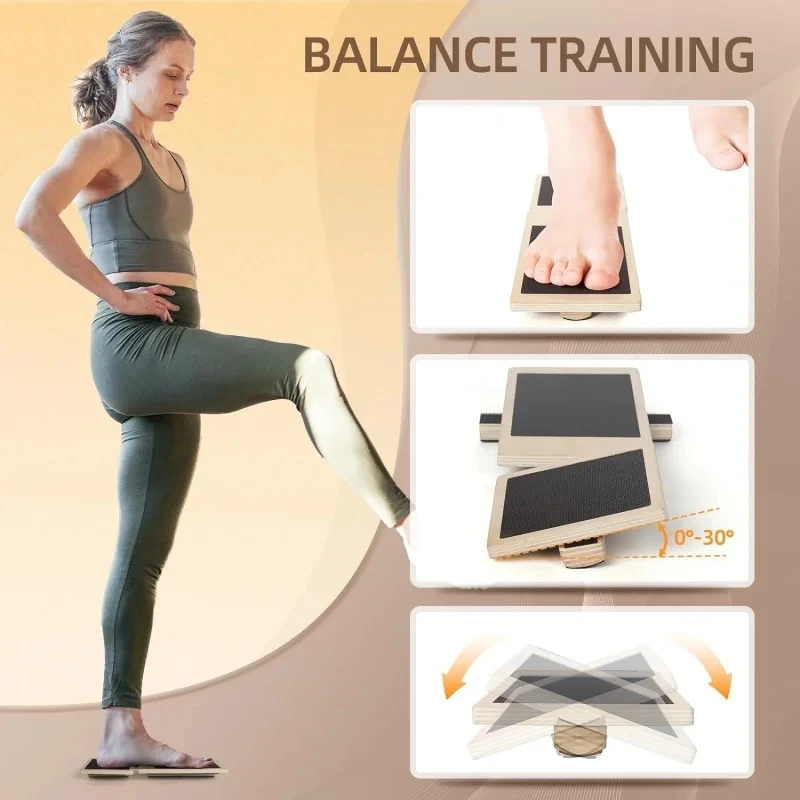 Planche d'équilibre en bois po - Pilates Yoga Shoes avis et prix
