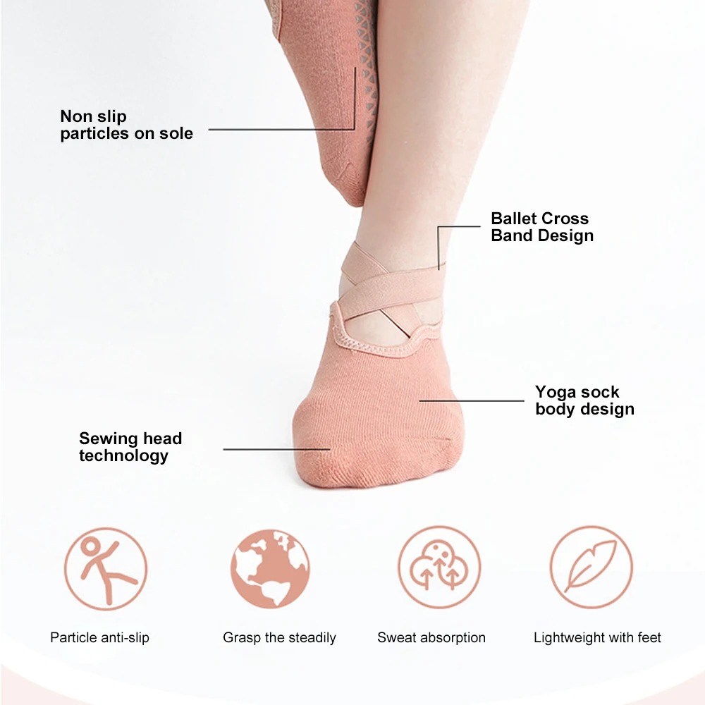 3 paires de chaussettes de yog - Youtube Yoga Pilates avis et prix