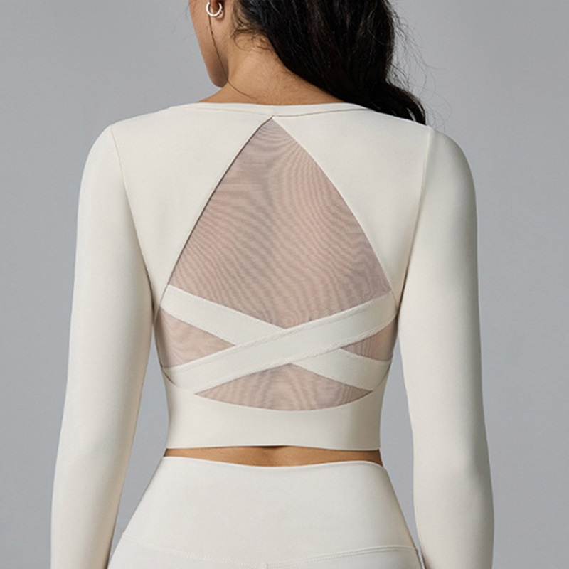 Cloud Hide White T-shirt de sp - Pilates Yoga Wrap Top avis et prix